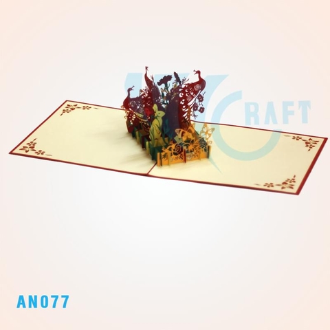 Safari Pop Up Card
