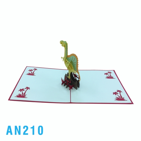 Dinosaur Pop Up Card