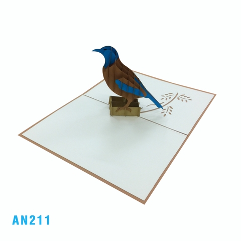 Bunting Pop Up Card