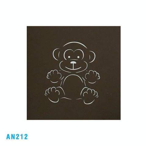 Monkey Pop Up Card