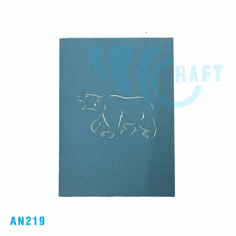 AN219 - POLLAR POP UP 3D CARD