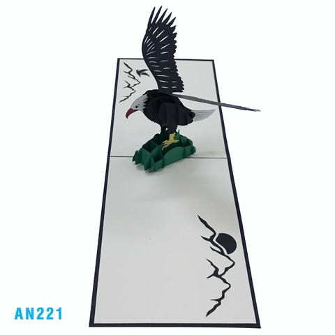 Eagle Pop Up Card