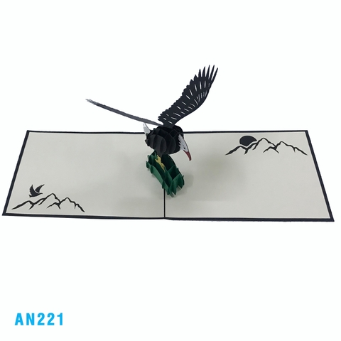 Eagle Pop Up Card