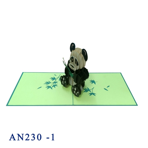 Panda Pop Up Card