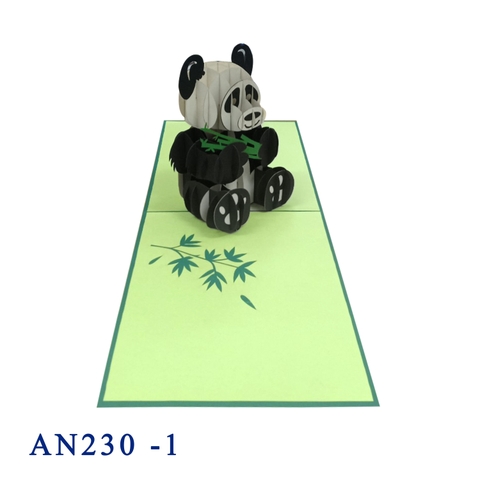 Panda Pop Up Card