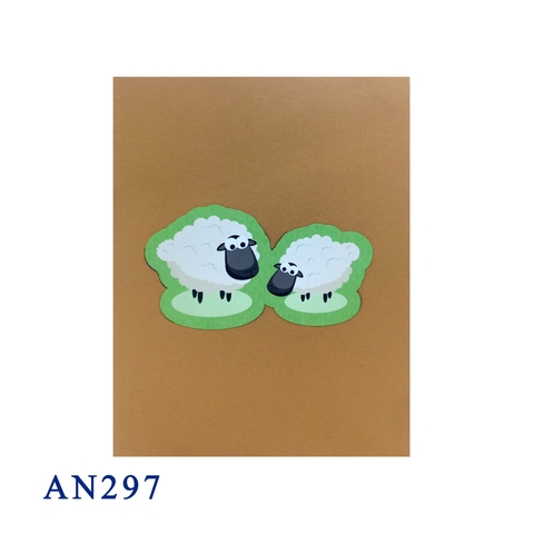 Sheeps Pop Up Card