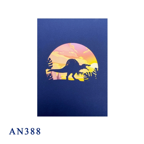 Spinosaurus Pop Up Card