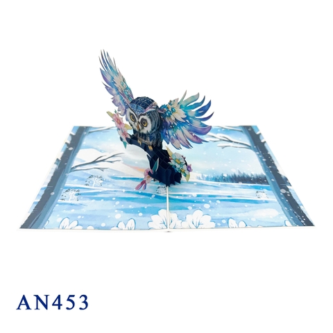Magic Owl 3D Pop Up Card