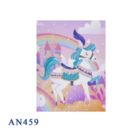 Couple Unicorn 3D Pop-up Greeting Card