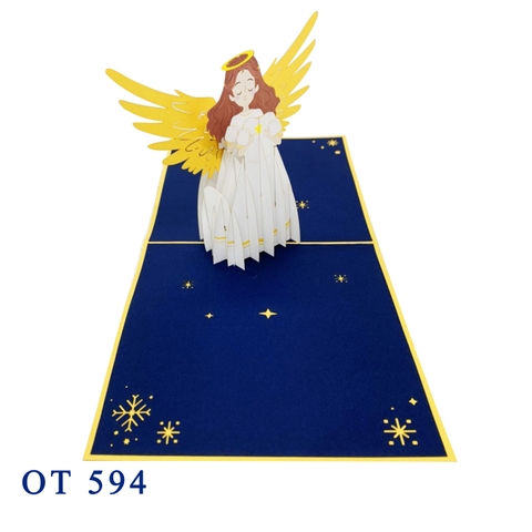 Christmas Angel Pop Up Card