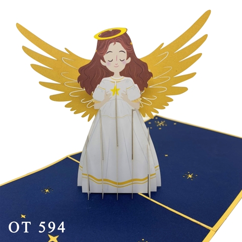 Christmas Angel Pop Up Card