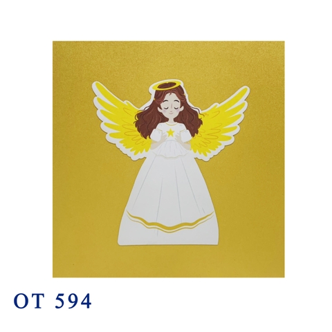 Christmas Angel Pop Up Card