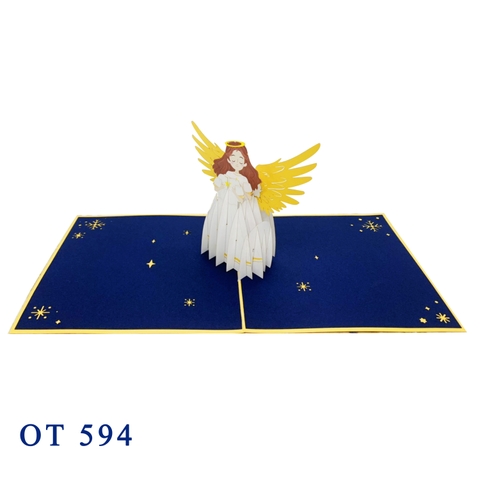 Christmas Angel Pop Up Card