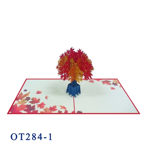 Maple Tree Pop Up Card