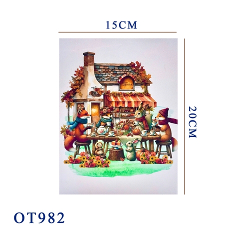 Autumn Harvest Pop-up Card