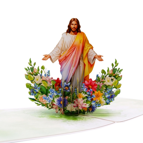 3D Jesus Pop-Up Card