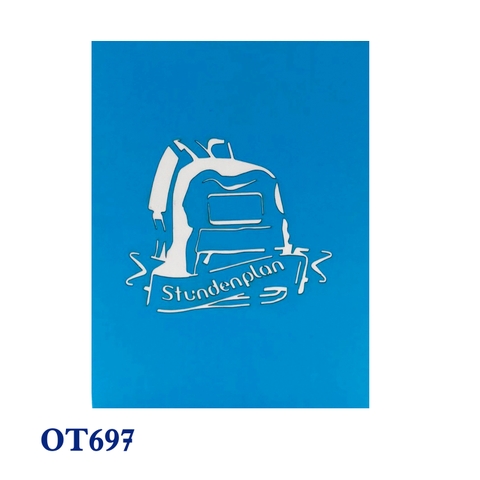 Back To School Pop Up Card