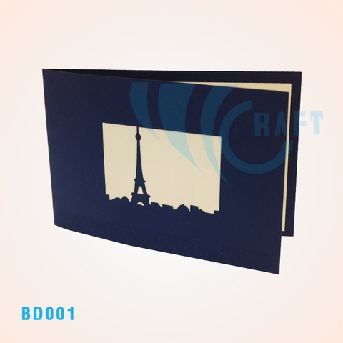 Eiffel Tower Pop Up Card
