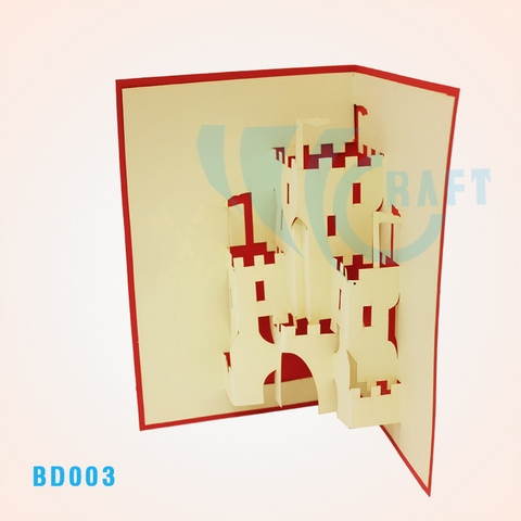 Castle Pop Up Card