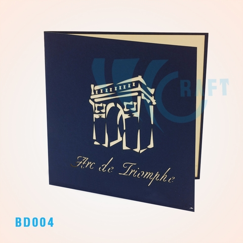 Arc De Triomphe 2 Pop Up Card