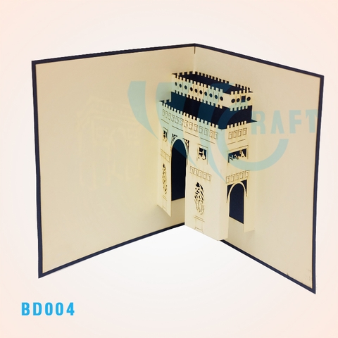 Arc De Triomphe 2 Pop Up Card