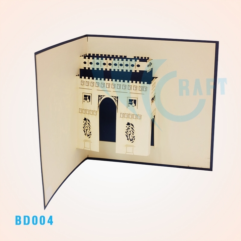 Arc De Triomphe 2 Pop Up Card