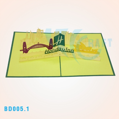 Holiday Inn Pop Up Card