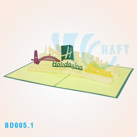Holiday Inn Pop Up Card