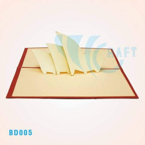 Sydney Opera House Pop Up Card