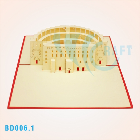 Colosseum 1 Pop Up Card