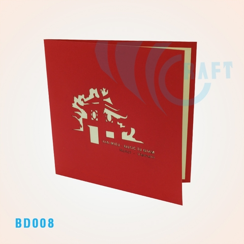 Khue Van Cac Temple Pop Up Card