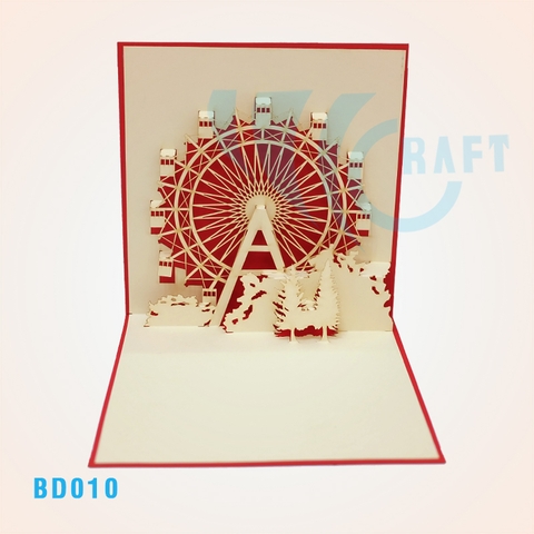 Giant Wheel 2 Pop Up Card