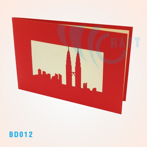 Petronas Twin Tower Pop Up Card