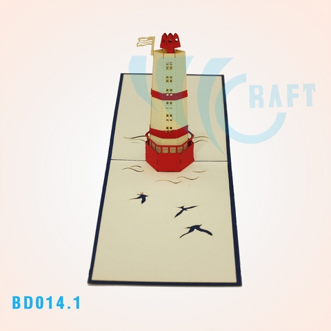 Lighthouse 1 Pop Up Card