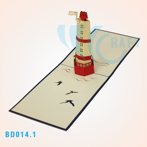 Lighthouse 1 Pop Up Card