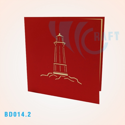 Lighthouse 2 Pop Up Card