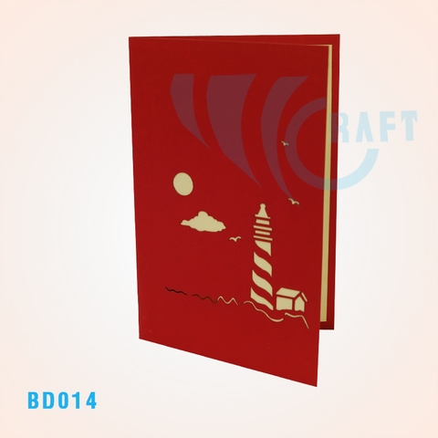 ‘You’re My Guiding Light” Pop Up Card