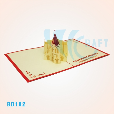 Myeongdong Cathedral Pop Up Card