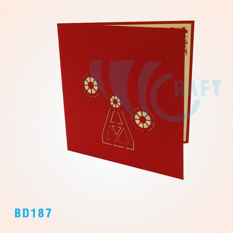 Giant Wheel 5 Pop Up Card