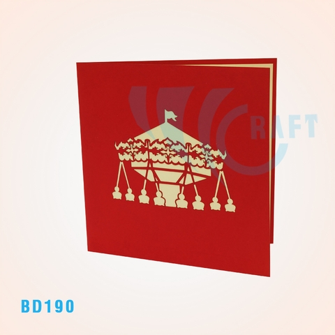 Giant Wheel 6 Pop Up Card