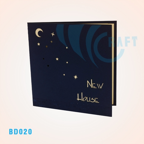 New House Pop Up Card