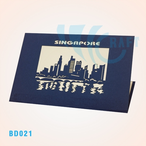 Singapore Tour 2 Pop Up Card