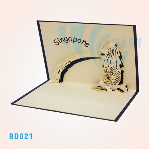 Singapore Tour 2 Pop Up Card