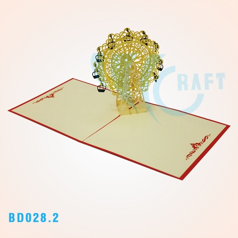 Giant Wheel 2 Pop Up Card