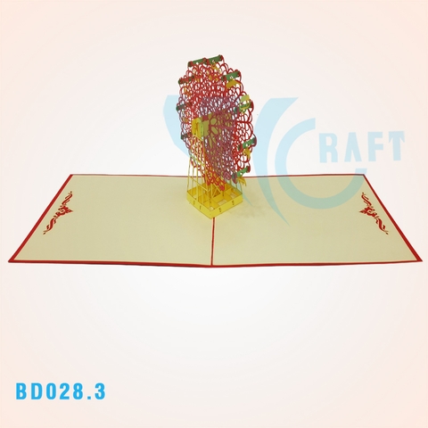 Giant Wheel Pop Up Card