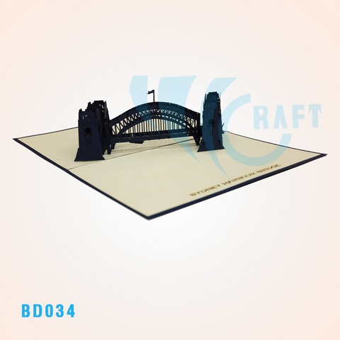 Sydney Bridge Pop Up Card