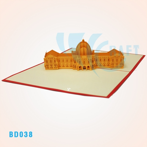 National Museum Of Singapore Pop Up Card