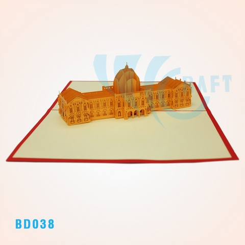 National Museum Of Singapore Pop Up Card