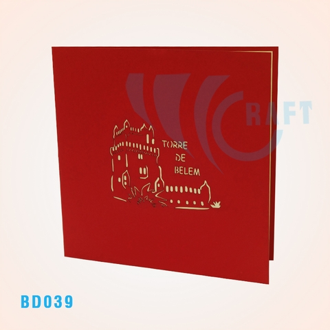 Torre De Belem Pop Up Card