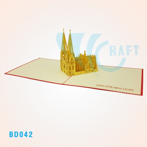 Kolner Dom Pop Up Card